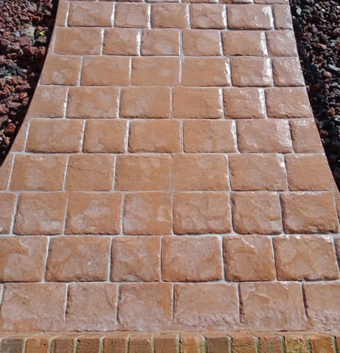 stamped-concrete